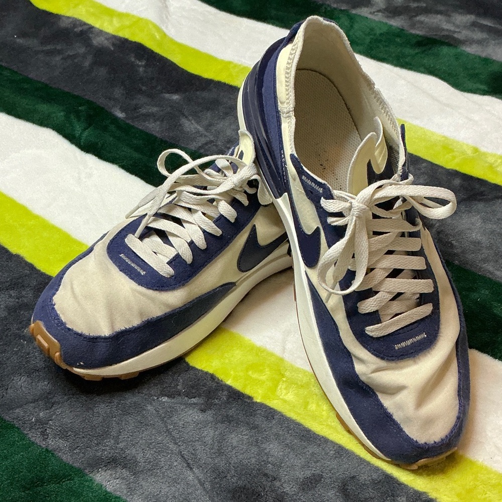 Nike Men’s Athletic Shoes in Blue and White Size 10.5